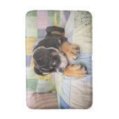 Niedliche Kleintiere | Shi Old English Bulldog Badematte (Vorderseite Vertikal)