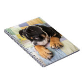 Niedliche Kleintiere | Shi Old English Bulldog Notizblock (Rechte Seite)