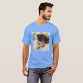 Niedliche Kleintiere | Shi Old English Bulldog T-Shirt (Vorne ganz)