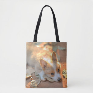 Niedliche Kleintiere Shy Corgi Tasche