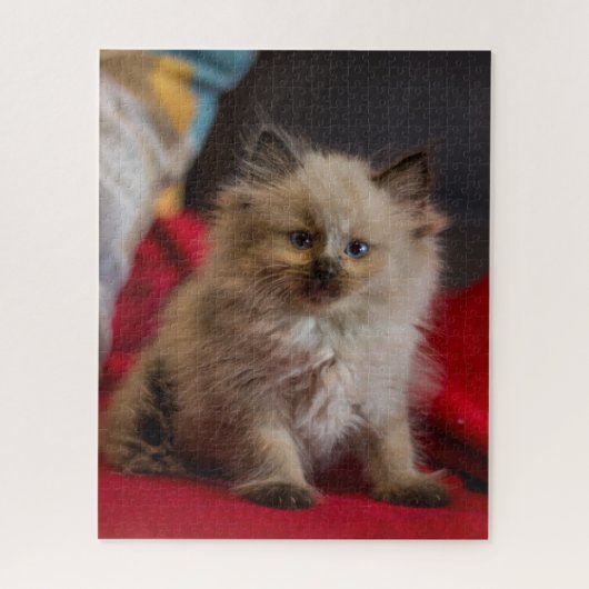 Niedliche Kleintiere | Siamese Kitten Puzzle (Vertikal)