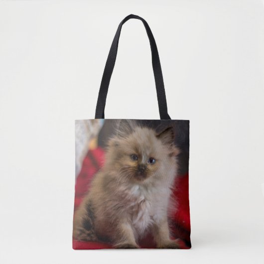 Niedliche Kleintiere | Siamese Kitten Tasche (Vorderseite)