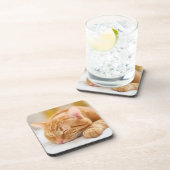 Niedliche Kleintiere | Sleeping Ginger Cat Getränkeuntersetzer (Rechte Seite)