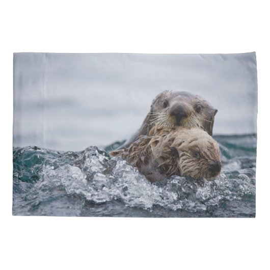 Niedliche Kleintiere | Sonstiges Baby & Mutter Kissenbezug (Rückseite)