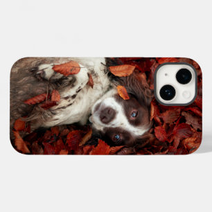 Niedliche Kleintiere Spanier im Herbstbereich Case-Mate iPhone 14 Hülle