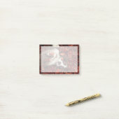 Niedliche Kleintiere | Spanier im Herbstbereich Post-it Klebezettel (Auf Schreibtisch)