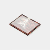 Niedliche Kleintiere | Spanier im Herbstbereich Post-it Klebezettel (angewinkelt)