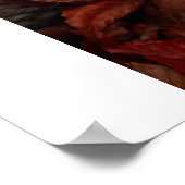 Niedliche Kleintiere | Spanier im Herbstbereich Poster (Ecke)