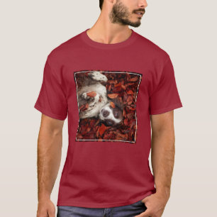 Niedliche Kleintiere   Spanier im Herbstbereich T-Shirt