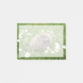 Niedliche Kleintiere | Spanischer Igel Post-it Klebezettel (Vorderseite)