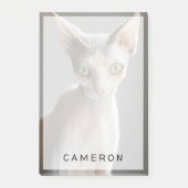 Niedliche Kleintiere | Sphinx Cat Post-it Klebezettel (Vorderseite)