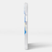 Niedliche Kleintiere | Tabby Kitten im Spieltunnel iPhone Hülle (Linke Seite)