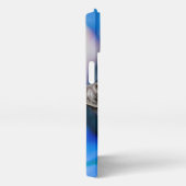 Niedliche Kleintiere | Tabby Kitten im Spieltunnel iPhone Hülle (Rechte Seite)