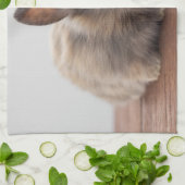 Niedliche Kleintiere | Tiny Baby Bunny Geschirrtuch (Gefaltet)