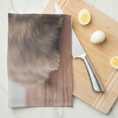 Niedliche Kleintiere | Tiny Baby Bunny Geschirrtuch (Viertel Falte)