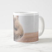 Niedliche Kleintiere | Tiny Baby Bunny Jumbo-Tasse (Vorderseite Rechts)