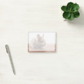 Niedliche Kleintiere | Tiny Baby Bunny Post-it Klebezettel (Büro)