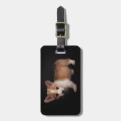 Niedliche Kleintiere | Tiny Corgi Gepäckanhänger (Vorderseite vertikal)