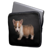 Niedliche Kleintiere | Tiny Corgi Laptopschutzhülle (Vorderseite Links)