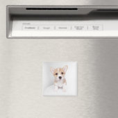 Niedliche Kleintiere | Tiny Corgi Magnet (In Situ (Geschirrspüler))