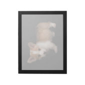 Niedliche Kleintiere | Tiny Corgi Notizblock (Rotiert)