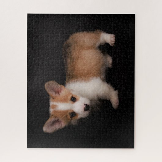 Niedliche Kleintiere | Tiny Corgi Puzzle (Vertikal)