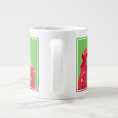 Niedliche Kleintiere | Weihnachtsfeiertag Jumbo-Tasse (Rückseite)