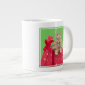Niedliche Kleintiere | Weihnachtsfeiertag Jumbo-Tasse (Vorderseite Rechts)