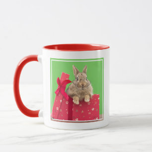 Niedliche Kleintiere Weihnachtsfeiertag Tasse