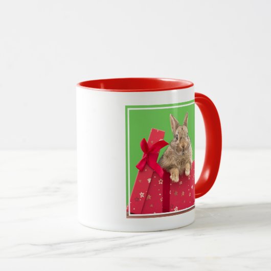 Niedliche Kleintiere | Weihnachtsfeiertag Tasse (VorderseiteRechts)