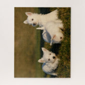 Niedliche Kleintiere | West Highland White Terrier Puzzle (Vertikal)