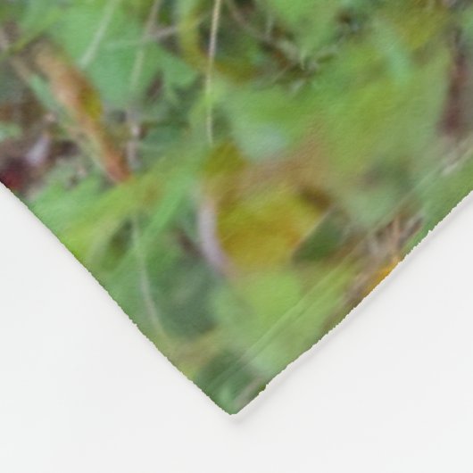 Niedliche Kleintiere | White Tails Deer in Daisies Fleecedecke (Ecke)