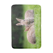 Niedliche Kleintiere | Wilde Bunny Rabbits Badematte (Vorderseite Vertikal)
