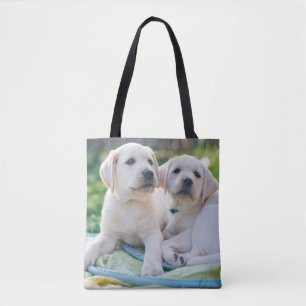 Niedliche Kleintiere Yellow Labrador Retrievers Tasche