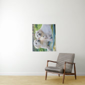 Niedliche Kleintiere | Yellow Labrador Retrievers Wandteppich (Beispiel)