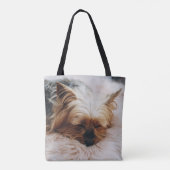 Niedliche Kleintiere | Yorkshire Terrier Tasche (Rückseite)
