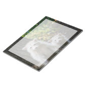 Niedliche Kleintiere | Young Blonde Raccoons Notizblock (angewinkelt)