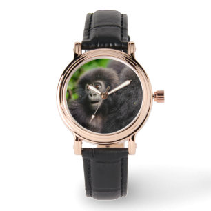 Niedliche Kleintiere   Young Mountain Gorilla Armbanduhr