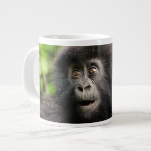 Niedliche Kleintiere Young Mountain Gorilla Jumbo-Tasse