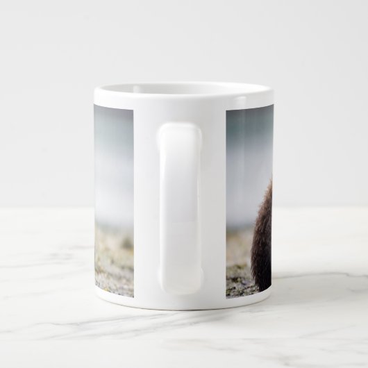 Niedliche Kleintiere | Zwei Bärenkuppen Jumbo-Tasse (Rückseite)