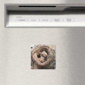 Niedliche Kleintiere | Zwei junge Eichhörnchen Magnet (In Situ (Geschirrspüler))