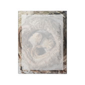 Niedliche Kleintiere | Zwei junge Eichhörnchen Notizblock (Rotiert)