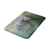 Niedliche Kleintiere | Zwei Manatees Badematte (Schrägansicht)