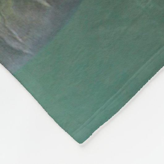 Niedliche Kleintiere | Zwei Manatees Fleecedecke (Ecke)