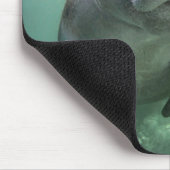Niedliche Kleintiere | Zwei Manatees Mousepad (Ecke)