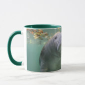 Niedliche Kleintiere | Zwei Manatees Tasse (Links)