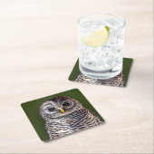 Niedliche Kleintiere | Zwerghuhn Rechteckiger Pappuntersetzer (Vor Ort)