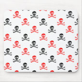 Niedliche Knochenknochen-Mauspad Mousepad (Vorne)