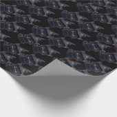 Niedliche Knorpelkatze Geschenkpapier (Ecke)