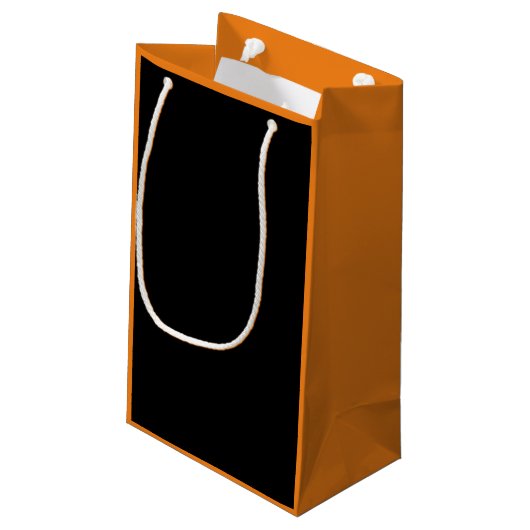 Niedliche Knorpelkatze Kleine Geschenktüte (Rückseite Schrägansicht)